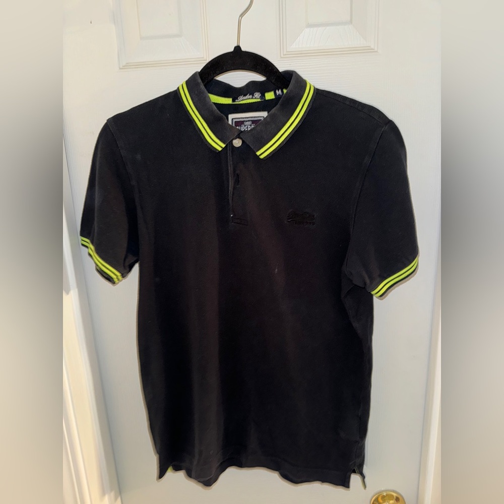 Black SuperDry Polo